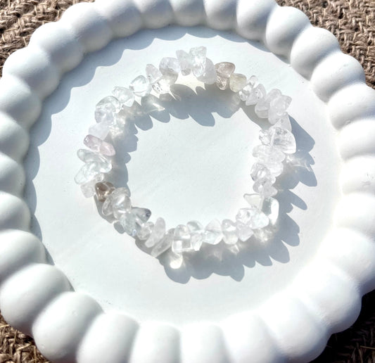 Stone Chips Bracelet (clear)