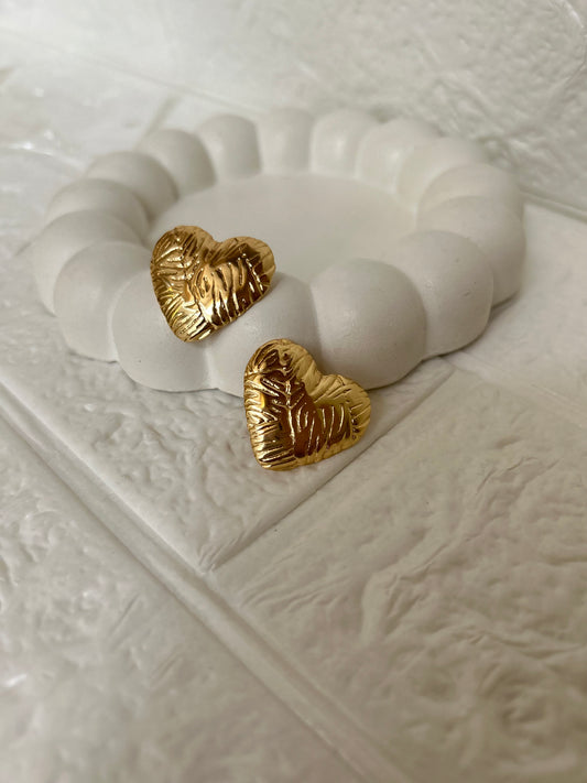 Heart Studs
